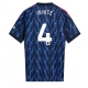 Arsenal Ben White #4 Replike Gostujuci Dres 2025-26 Kratak Rukav